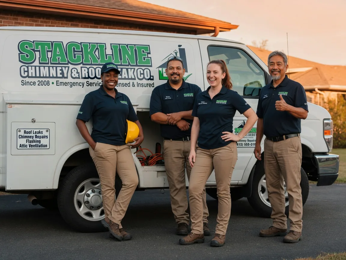 Chimney flashing repair company in Granville, TN